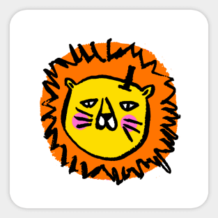 Lion Tamer Sticker